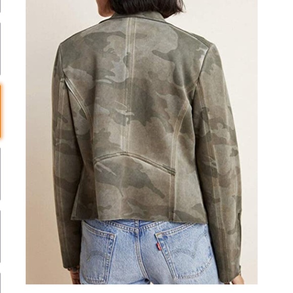 Anthropologie Marrakech Moto Micro Suede Zip Up - Picture 2 of 5